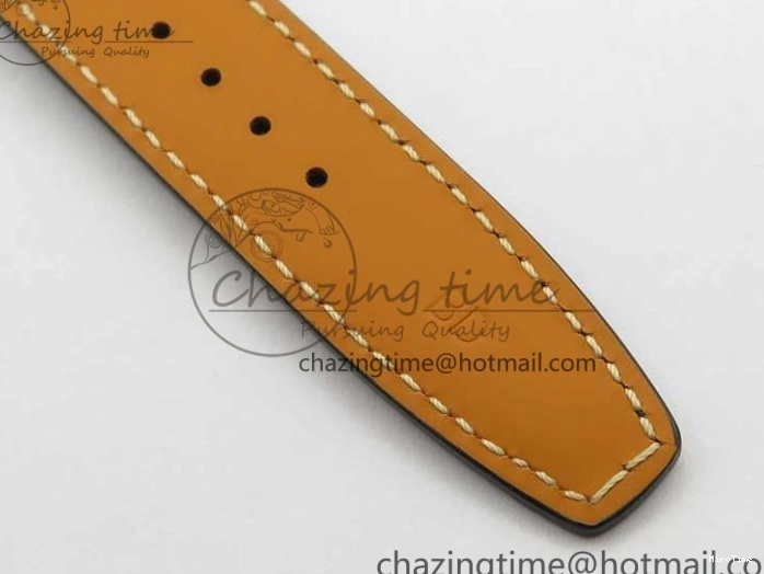 MIROTIME 0129 Elegant Portugieser Perpetual Calendar IW503302 RG V9F 1:1 Best Edition Gray Dial on Black Leather Strap A 7096